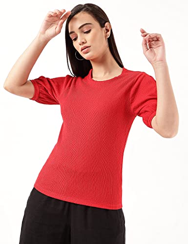 Image of Marks & Spencer Women's Regular Blouse (T43 7840K Red XS)