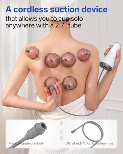 Ventouses électriques étanchéité 2 secondes kit massage 20 tasses