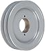 TB Woods 2AK56 FHP QT Bushed V-Belt Sheave, A Belt Section, 2 Grooves, QT Bushing required, Cast Iron, 5.45" OD, 4590 max rpm