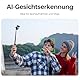 Feiyu Pocket 3 4K Vlog-Kamera mit 3-Achsen-Gimbal & kabelloser Fernbedienung – Inkl. Gesichtserkennung und Magnet-Ständer, 120° Weitwinkel – Kompakte Actioncam für YouTube, TikTok & Reisevideos