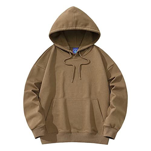 Mens Hoodies Trendy Pullover Hooded Hoodie Men's Version Hoodie