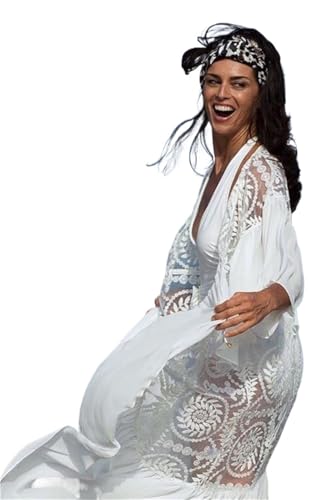 Robe de plage couvrante et légère contre la chaleur d'été