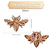 CHGCRAFT 20 broche Vintage en Forme D'Abeille Épingle à Revers Broche en Alliage Ensemble D'Épingles pour Manteau Chemise Costume Col Accessoires pour Sac à Dos Vêtements Badges Or Clair 26 x 17.5mm #1