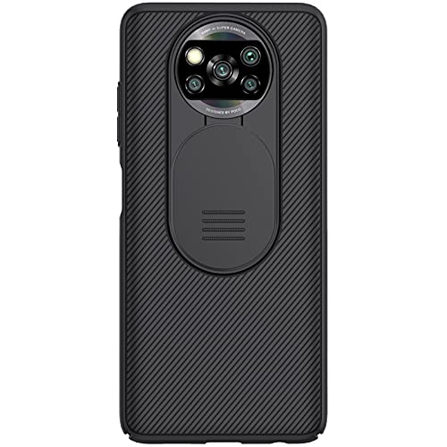 Nillkin CamShield Kamera-Schutzhülle für Poco X3 / Poco X3 Pro, Hartplastik, Schwarz Cover