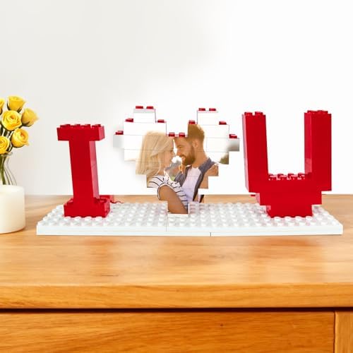 Personalized Building Blocks with Photo – Custom DIY Brick Puzzle...