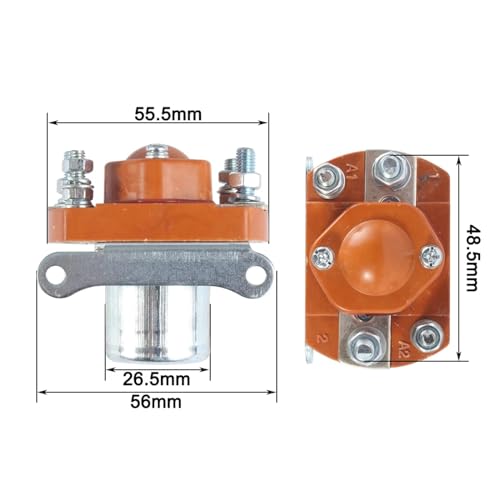 Contacteur CC ZJ50A NO 36V commande de puissance stable 50A - 3