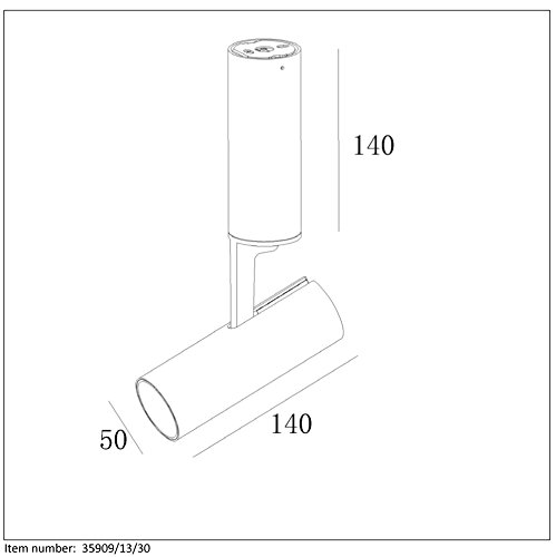 Lucide Greg - FARETTO DA SOFFITTO - Diametro 5 cm