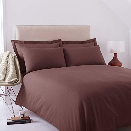 Rohi® Non-Iron Double Duvet Cover Quilt Cover Set Pillow cases (Lilac)