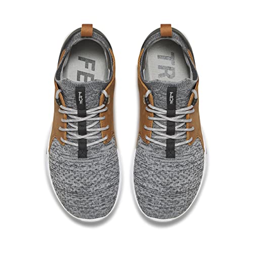 Image of TRUE Linkswear Men's OG Feel Golf Shoes - Lightweight, Breathable One-Piece Upper, Comfortable Zero Drop Design, Wide to Extra Wide Toe Box