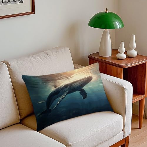 Funda de almohada lumbar premium de felpa de lujo resistente 8