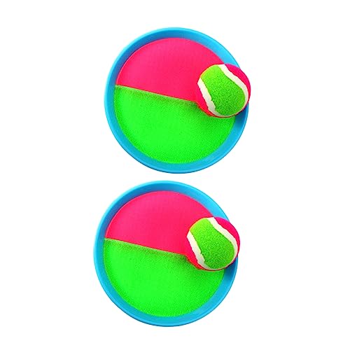 Kisangel Wurf und Fangballspielzeug für Draussen Klebespielzeug für Junge Mädchen Interaktives Spielzeug für Outdoor-aktivitäten Fangspiel für Familienausflüge Spielzeug für Gartenpartys Le