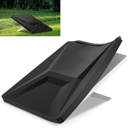 MEKEET Starlink Mini Protective Cover Case, Starlink Mini Accesories, Waterproof Silicone Satellite Dish Protector Anti-Hail & Shockproof, Portable for Roof RV Boat Outdoor (Black)