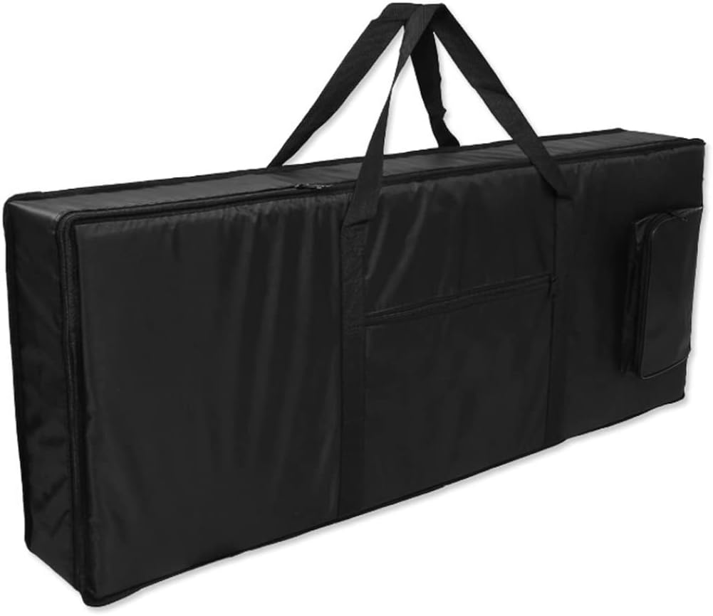 61 Key Keyboard Bag Portable Electric Piano Dust Cover Protector with Adjustable Strap, Keyboard Carry Bag