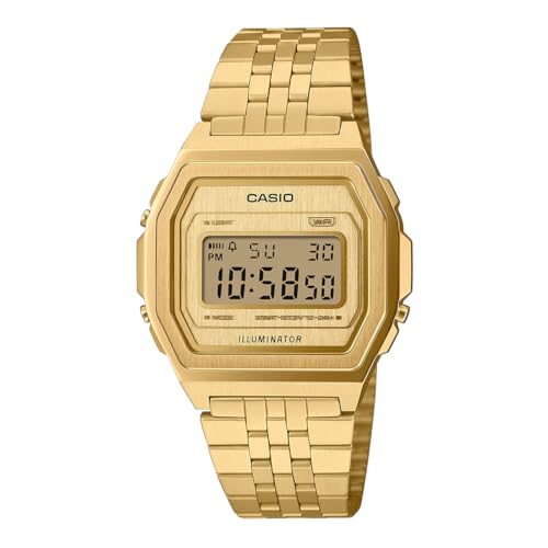 Image of Casio Vintage A1000G-9DF Digital Gold Dial Unisex (D401)