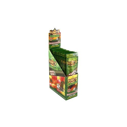 JUICY JAY'S HEMP WRAPS MANGO PAPAYA FLAVOR PACK OF 25