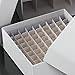 Scienfocus lab Cardboard Freezer Box - White/81 Place,Water and Ice Resistant Coating,For storing 1.5-2.0 mL cryovials(Pack of 6)