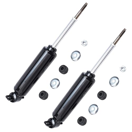 Image of Detroit Axle - 2WD Front 6pc Shock Absorbers Kit for 97-04 Dakota, 99-03 Dodge Durango, 4 Front and Rear Shock Absorbers Assembly 2 Sway Bar End Links Replacement 1999 2000 2001 2002 2003