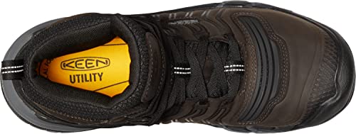KEEN Utility KEEN Utility Kansas City+ Mid KBF WP Soft Toe Coffee Bean/Black 10.5 D (M)