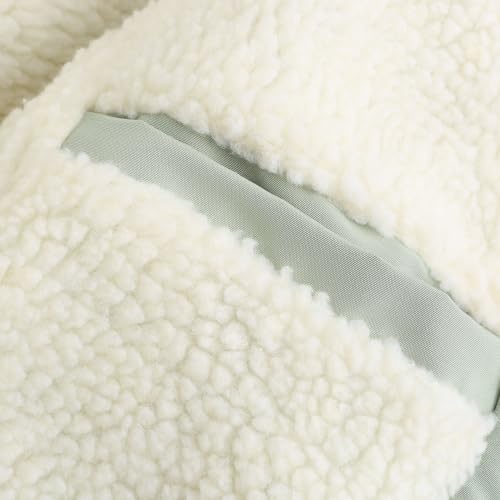 CNSTORE Casaco parka feminino inverno quente jaqueta parka forrado de lã casaco longo de inverno com