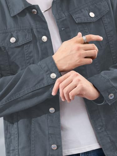 Image of TOPLOT Men's Jacket | Stylish Outerwear Design | Premium Quality | Regular Fit Structure | Comfortable Wear | Trendy Look Styling | Functional Layering | Perfect for Casual & Outdoor Wear (5266)
