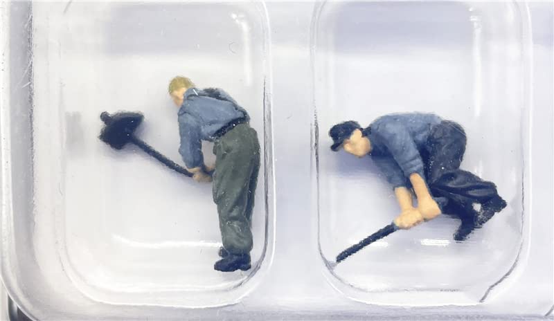 Corps d'ingénierie B Équipe de maintenance de char allemande PMA 1:72 figurines ABS préconstruit - 2