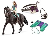 3in1-Set Schleich Horse Club - Lisa liebt es, ihren 8-jährigen Hannoveraner-Wallach Storm zu reiten.