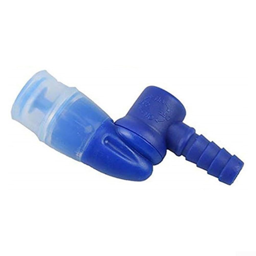 Valve de morsure pour poche d'hydratation, embout buccal de réservoir d'eau en silicone, valve de rechange pour système de poche d'hydratation (bleu)