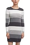 esprit strickkleid rollkragen Special Size Type: Standard edc by ESPRIT Damen Essential Strick Kleid, 023/DARK Grey 4, XS