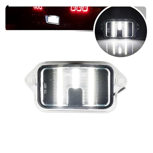 Luz LED para matrícula trasera Ford Mustang 2005-2009 soluciona luz tenue 2