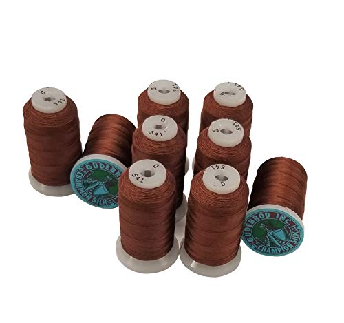 Simply Silk Beading Thread Cord Size E Chestnut 0.0128 Inch 0.325Mm Spool 200 Yards For Stringing Weaving Knotting #TOP1