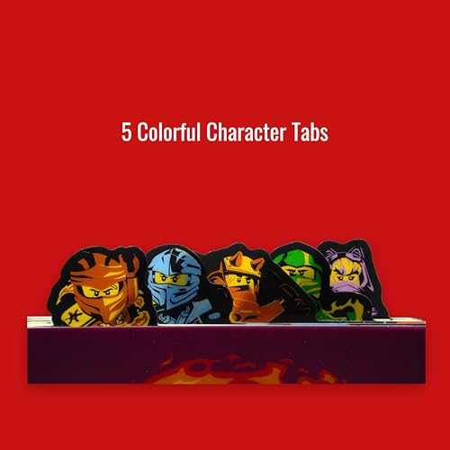 Lego Ninjago Tab Dotted Notebook carnet points avec onglets IQ - 3
