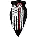 Neck Warmer Bandera De Estados Unidos Lacrosse Vintage. Cara Cubierta De Trabajo Al Aire Libre Mujer Colorida Bandanas Cuello Polaina Calentador Hombres A Prueba De Viento 24X51Cm
