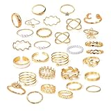 FONCTION EMPILABLE : Les bagues peuvent être portées individuellement ou empilées pour créer des looks superposés personnalisés. Cet ensemble complet vous permet d'expérimenter différentes combinaisons pour exprimer votre style personnel.