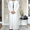 Men's Casual T Shirts for Any Occasion, Embroidered Crew Neck, Loose Fit, Versatile Style for Daily Wear and, White, 48 #2