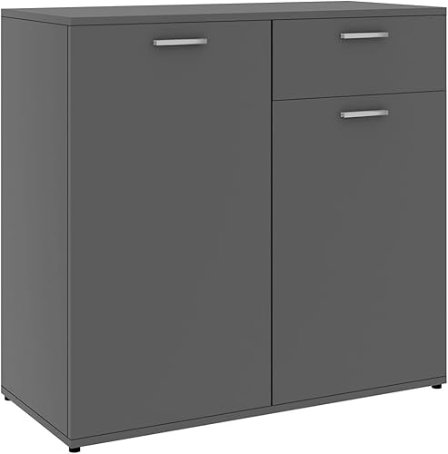 Miniatura 3 de Armario de consola con puertas mesa de consola muebles de cocina comedor aparador gris de 315 x 141 x 295 pulgadas