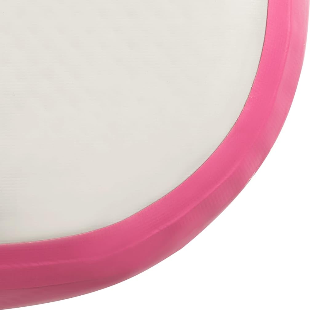Tappetino Ginnastica Gonfiabile con Pompa 60x100x15 cm PVC Rosa, Articoli Sportivi,Esercizio e Fitness,Yoga e Pilates,Tappetini per Yoga e Pilates, 4kg-92652
