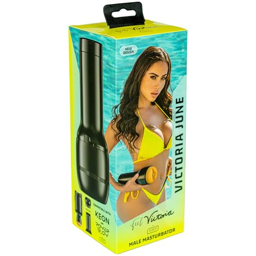 KIIROO Victoria June – FeelStar Masturbateur Homme, Moulé à Partir de Parties du Corps Réelles – Matériau Doux, Type Peau – Optimisé pour Keon et PowerBlow