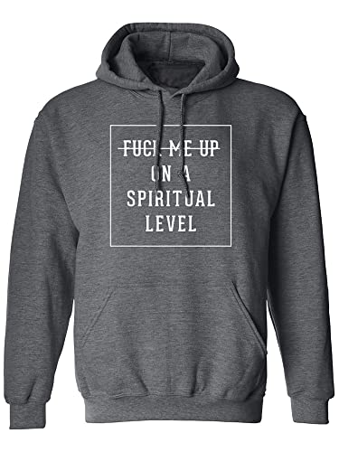 zerogravitee Fuck Me Up On A Spiritual Level Adult Hooded Sweatshirt