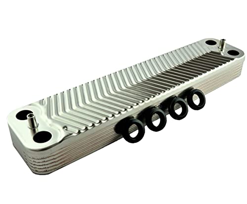 HTS Heat Exchanger Compatible with Worcester Greenstar 12i 15i 18i 24i System (12 P) DHW Heat Exchanger 87161066860
