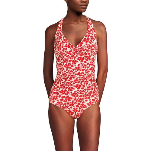 Lands' End Women's Twist Halter Tankini Top