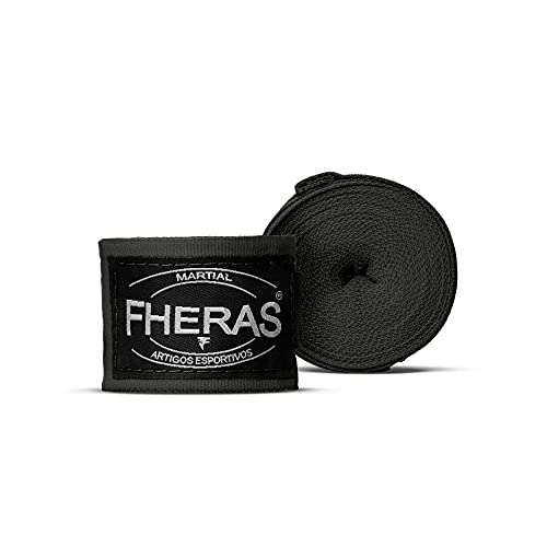 Kit Boxe Muay Thai All Black 12oz 12 Oz