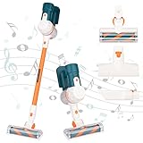 Bezzoni Toy Vacuum That Really Works, Kids Cleaning Set with Three Different Nozzles, Kids' Pretend Play Housekeeping Vacuum with Real Suction, Best Helper for Cultivating Kids' Hands-on Ability