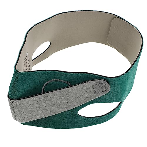 Genérico 1 Pc cinturón de cara delgada correa de barbilla para dormir herramienta para alisar la cara herramienta de levantamiento facial reductor de mentón correa de estiramiento facial