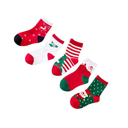 Christmas Socks House Socks Newborn Boys Thermal for Christmas Cute Thermal Xmas