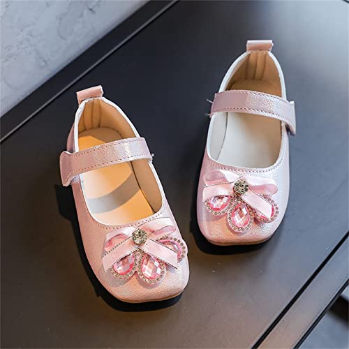 EnJoCho Children Running Shoes Summer And Autumn Fashion Girls Casual Shoes Solid Color Ribbon Bow Flat Lightweight Shoes4