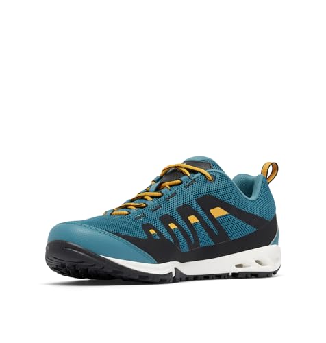 Image of Columbia Men's Vapor VentTrekking and Hiking Shoes, Cloudburst Golden Yellow, 9