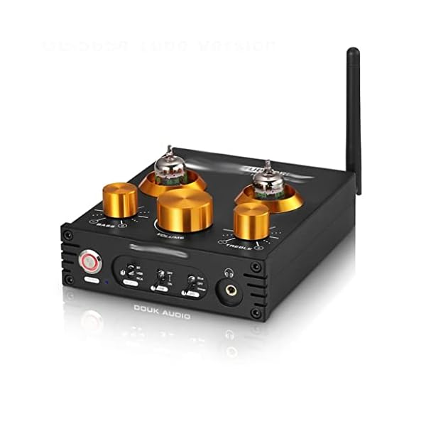 DINGZZ HiFi 5.0 6J5 Valve Tube Preamp Bass Preamplifier Stereo Audio Headphone Amplifier