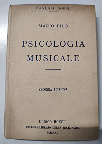 PSICOLOGIA MUSICALE: APPUNTI, PENSIERI E DISCUSSIONI.