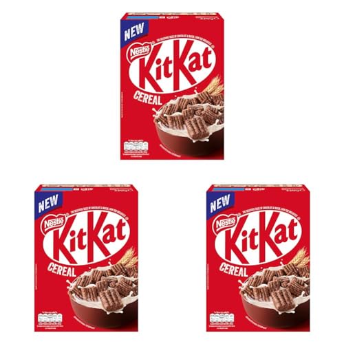 KITKAT Cereali Gusto Cioccolato e Wafer 330 g (Confezione da 3)