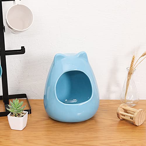 Habitat hamster haut de gamme avec nid céramique cochon d'Inde - 4